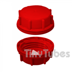 Cap with Degassing Valve D61 Red