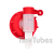 Red Tap Cap D61 1.5 Litre Flow Rate