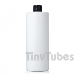 750ml White TUBE Bottle HDPE
