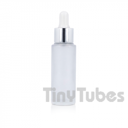 Cylindrical bottle Lucia 30ml TALL Frosted