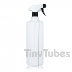 1000ml White Bottle with Viewfinder