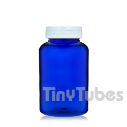 500ml PET Pill Jar with Hinged Lid