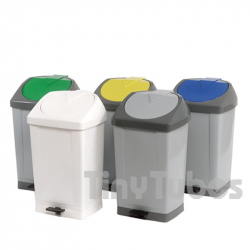 60 litres wastepaper bin with pedal