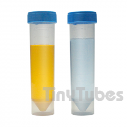 50ml Graduated conical test tubes. With a self-standing base