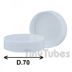 Glossy White Chicago Lid D70