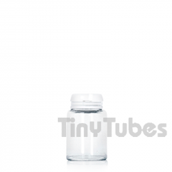 Glass Pill 10ml Transparent