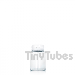 Glass Pill 8ml Transparent