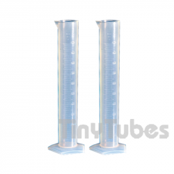 1000ml Test tube with pentagonal base in relief