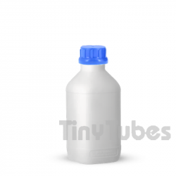 1000ml Natural Square Bottle for Liquids UN-X