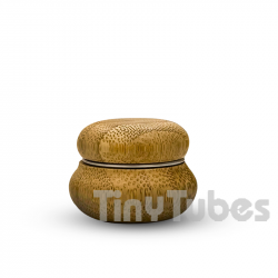 5ml Bamboo Aluminium Pill Container