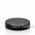 Black lid 180ml foodie glass jar
