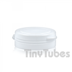 White Hinge Lid (Piljar / Pharma Pot)