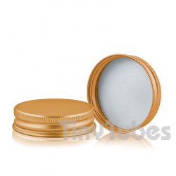 Gold Lid 50ml Glass Jar
