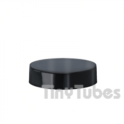 Black Lid 5ml Glass Jar