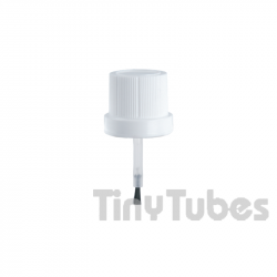 White Cap with Brush and Seal d18-47 mm