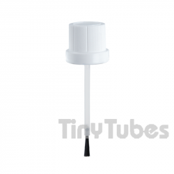 White Cap with Brush and Seal d18-77 mm