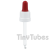 White Tamper Evident with Red Teat Dropper 100ml