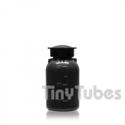 50ml Dark grey cylindrical star bottle
