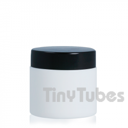 100 ml White Glass Jar