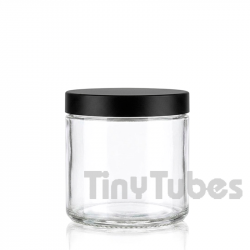 125ml Transparent Glass Jar