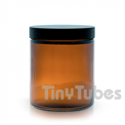 250ml Glass Jar Amber