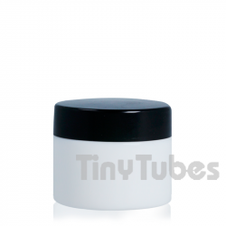 50 ml White Glass Jar